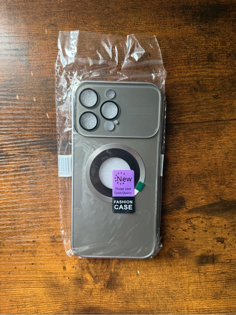 Source Unknown Gray Magnetic Ring Phone Case